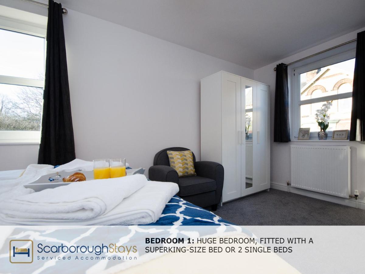 Hibernia Place, 3 Bedroom Townhouse With Patio & Seating Area - Free Parking Scarborough Eksteriør bilde