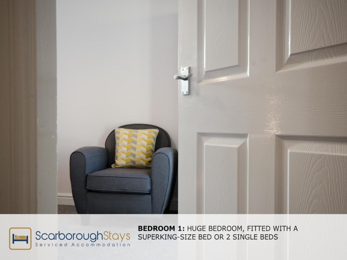 Hibernia Place, 3 Bedroom Townhouse With Patio & Seating Area - Free Parking Scarborough Eksteriør bilde