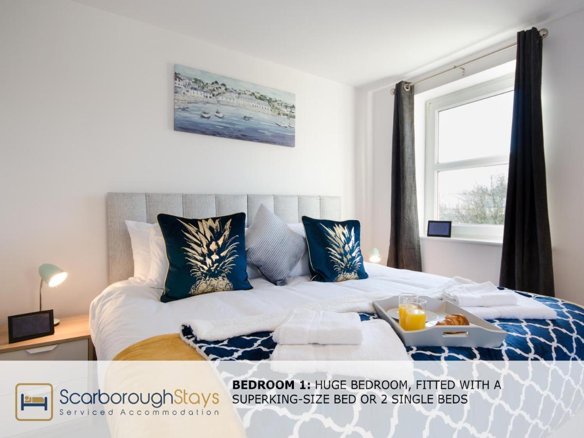 Hibernia Place, 3 Bedroom Townhouse With Patio & Seating Area - Free Parking Scarborough Eksteriør bilde