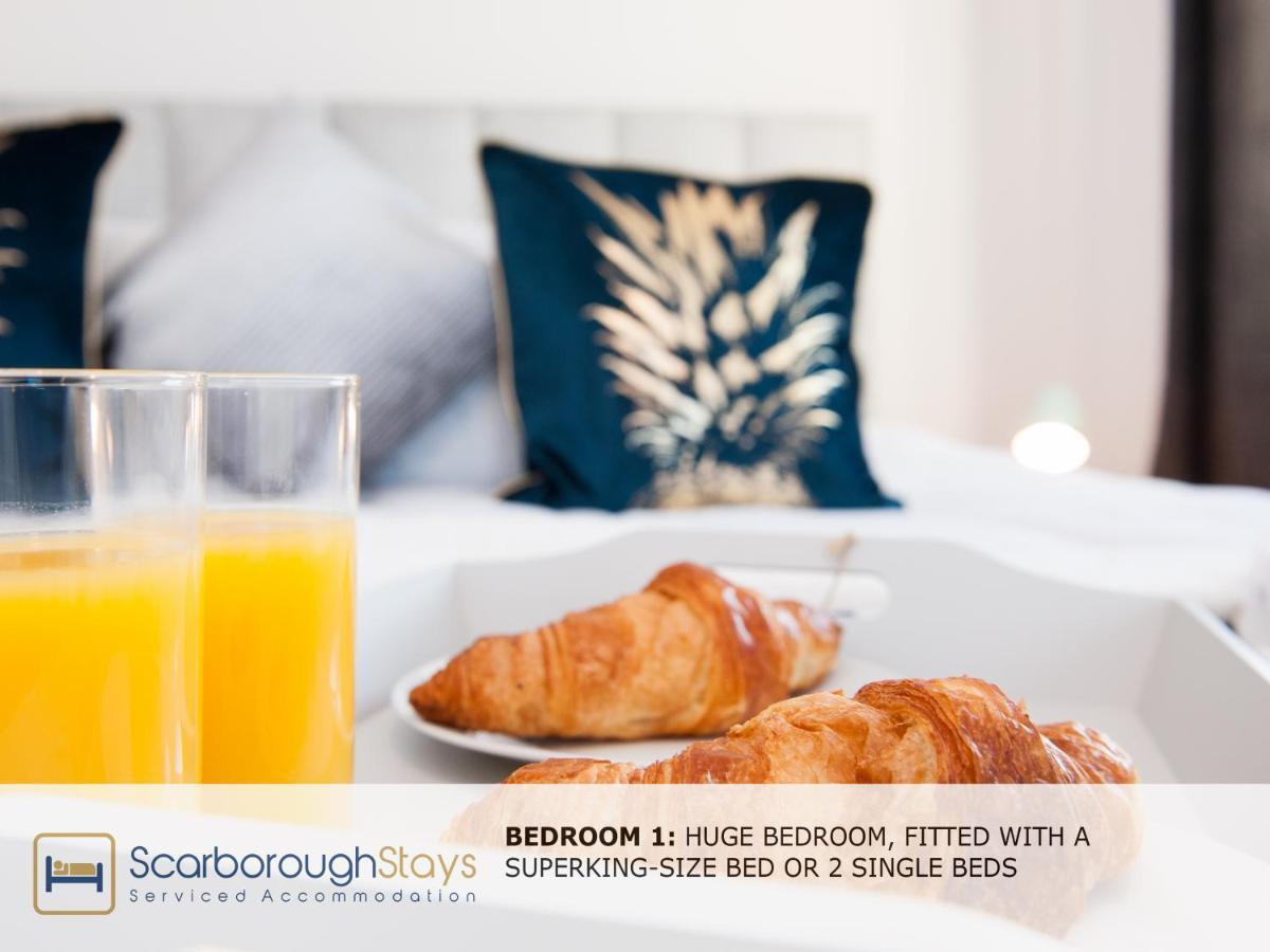 Hibernia Place, 3 Bedroom Townhouse With Patio & Seating Area - Free Parking Scarborough Eksteriør bilde